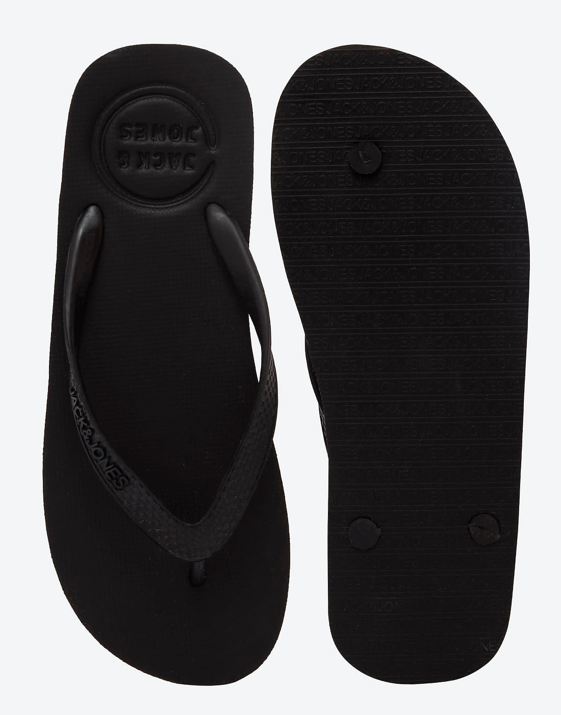 Black Flip Flops