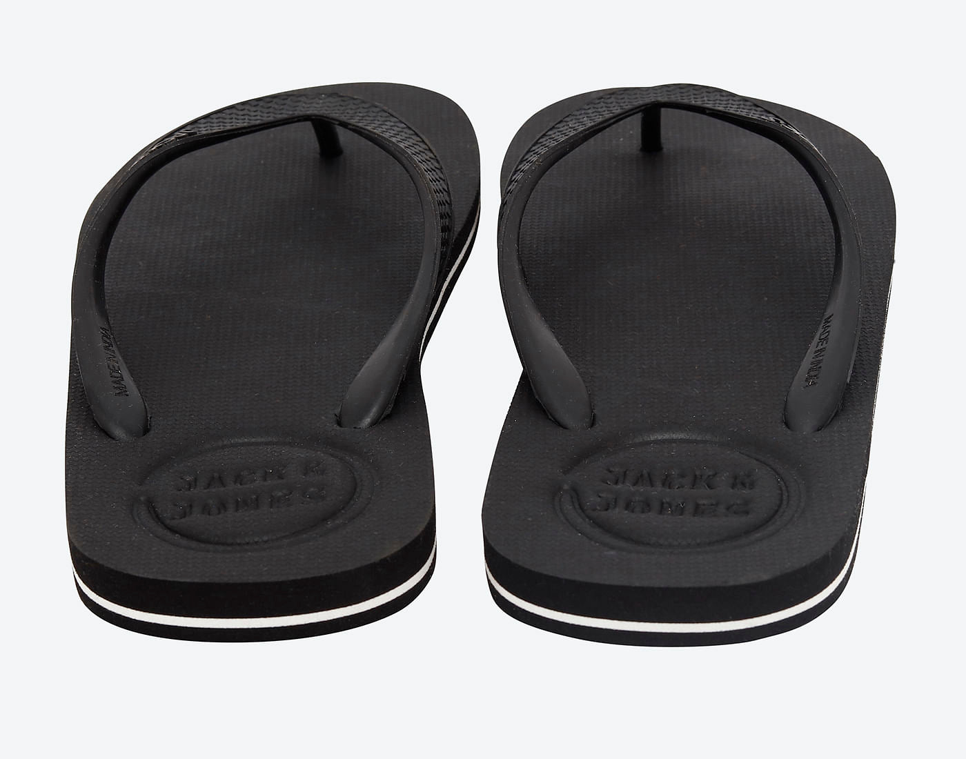 Black Flip Flops