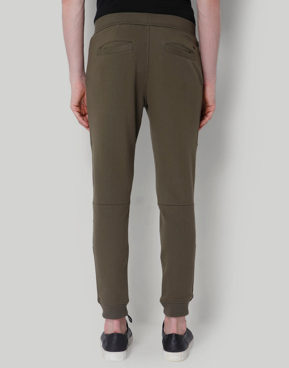 Green Drawstring Waist Sweatpants