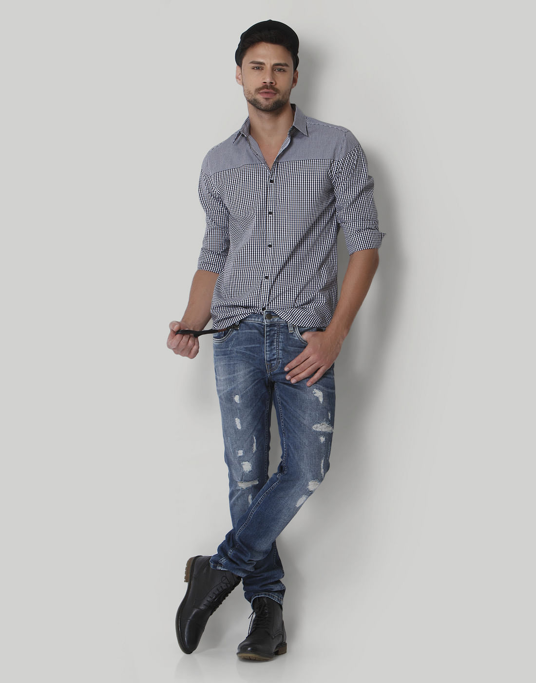 Blue Tim Anti Fit Jeans