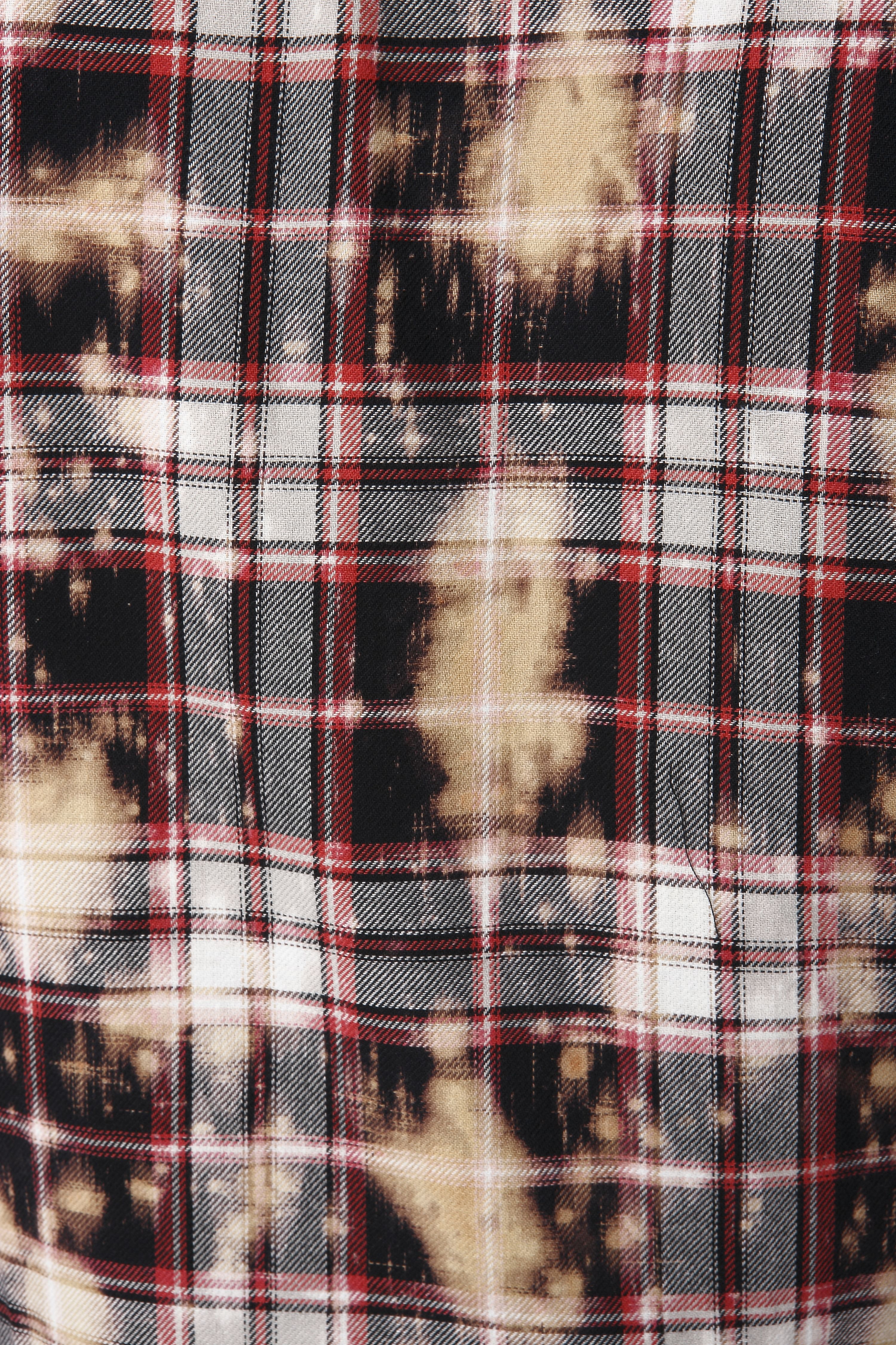 Red Check Sleeveless Shirt
