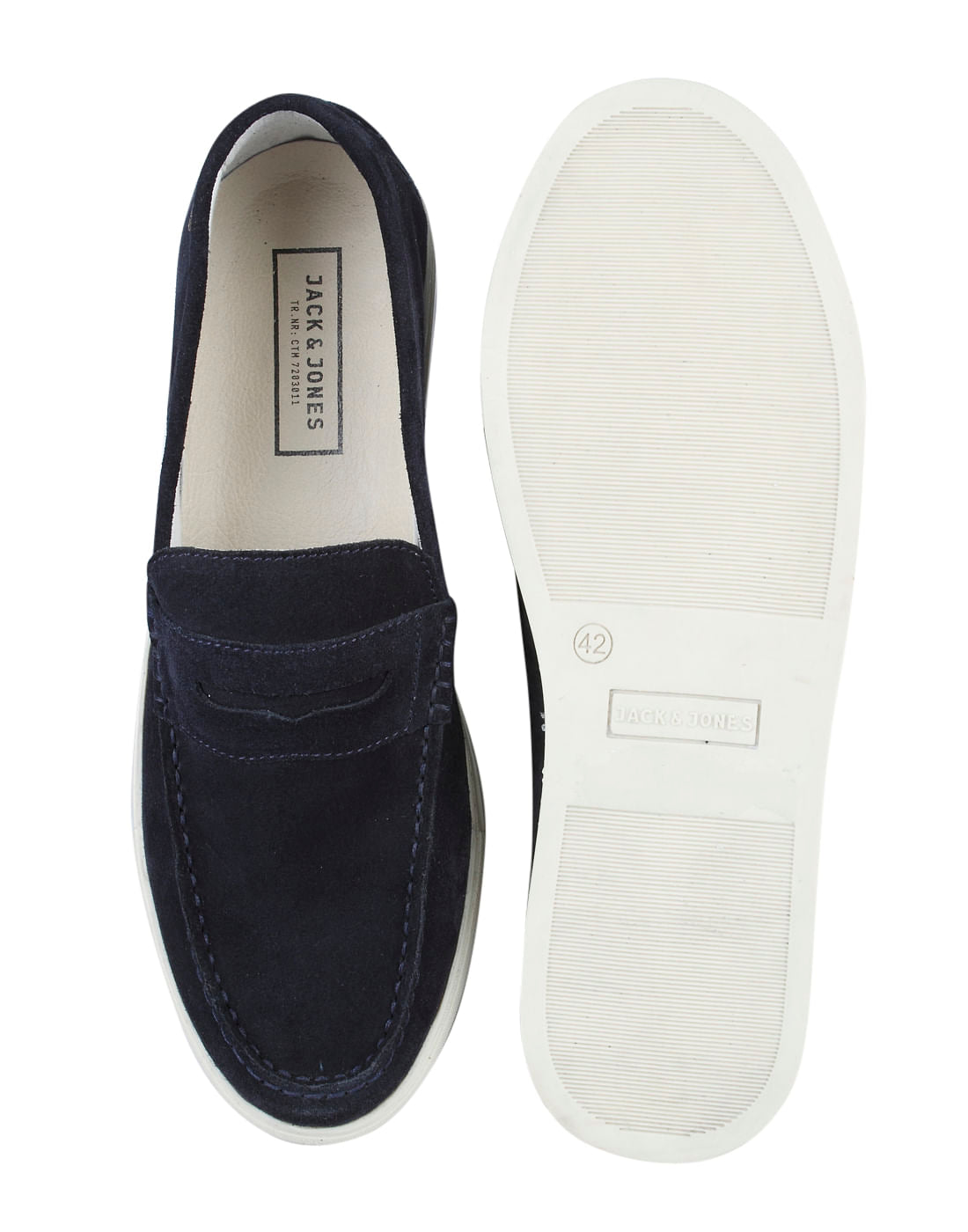 Blue Suede Loafers