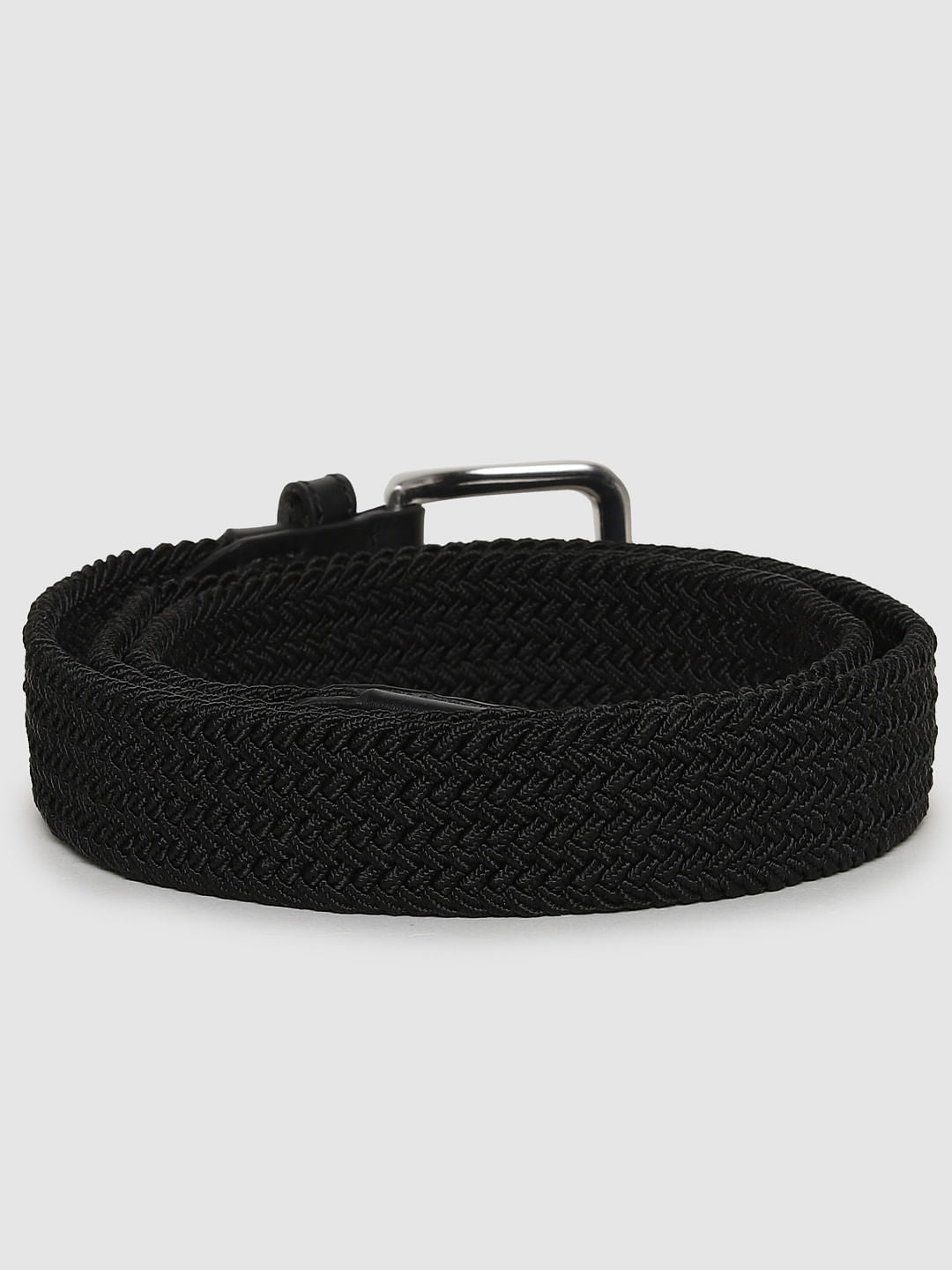 Black Woven Belt
