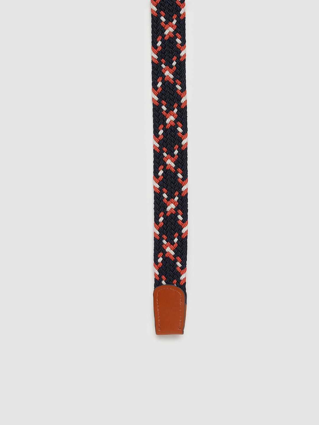 Red Printed Woven Belt