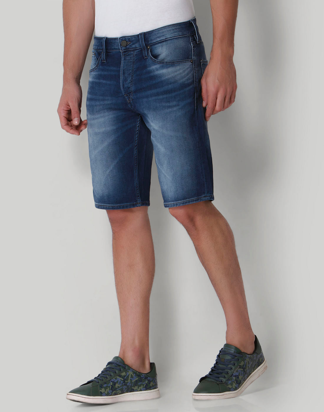 Blue Denim Shorts