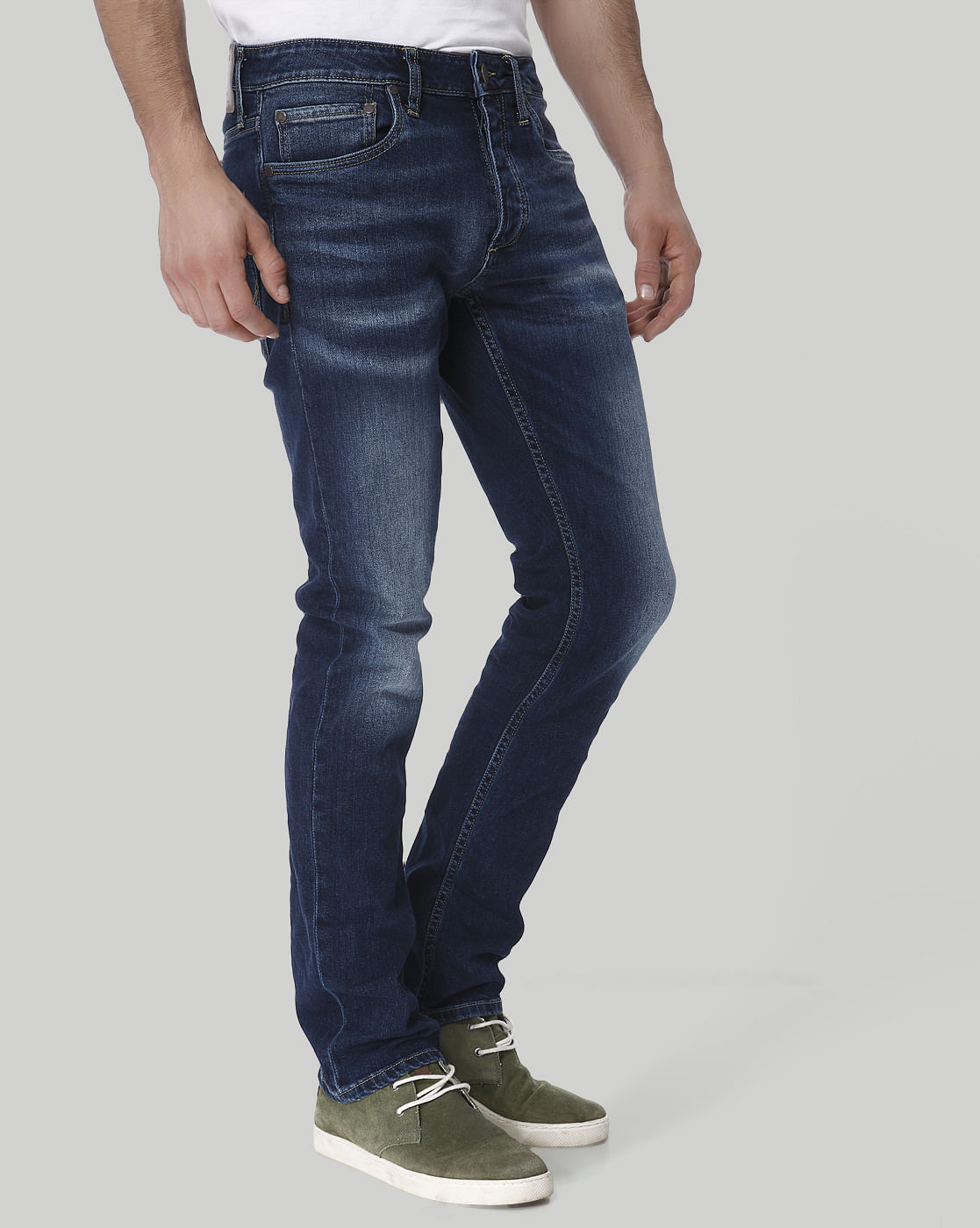Blue Clark Regular Fit Jeans