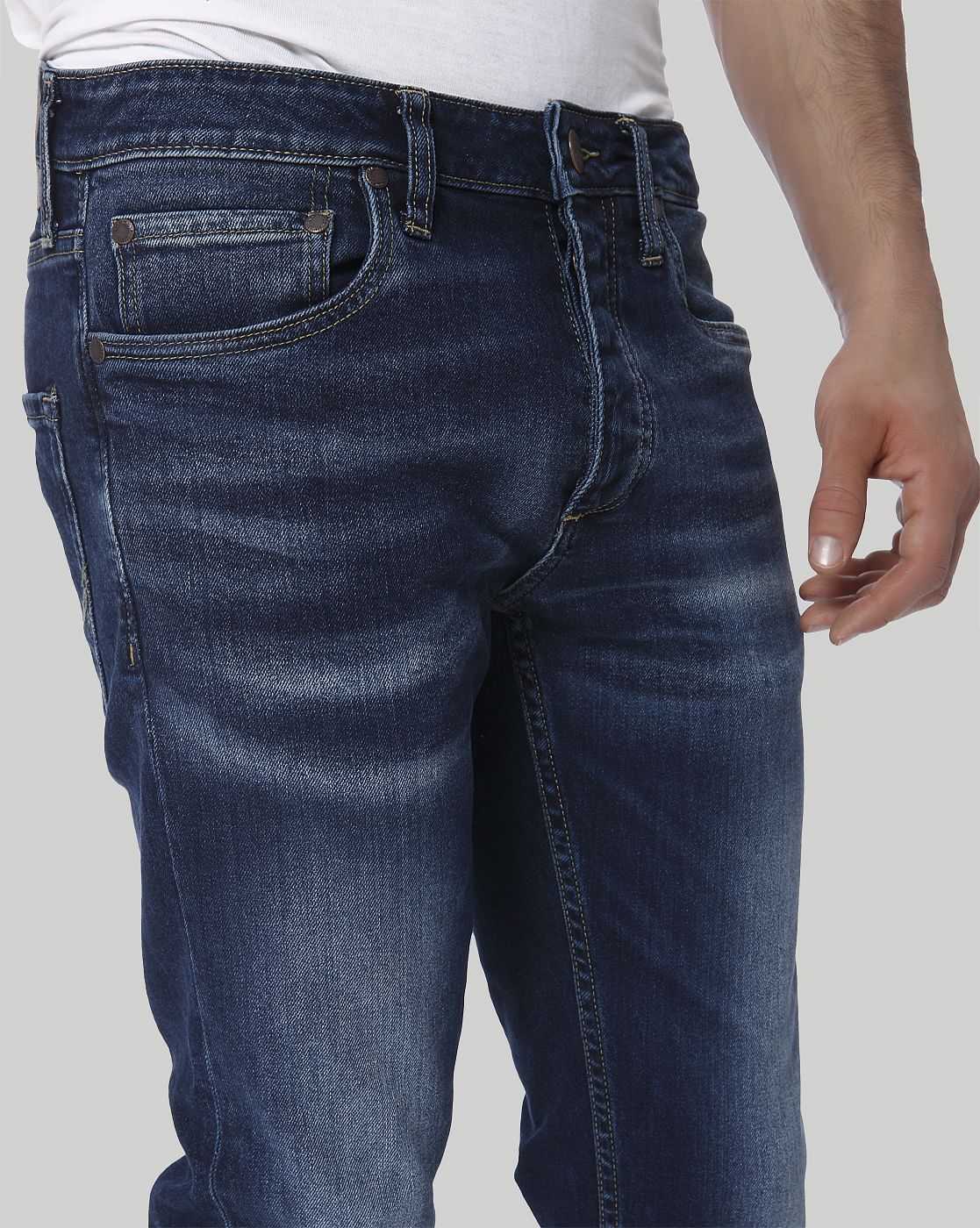 Blue Clark Regular Fit Jeans