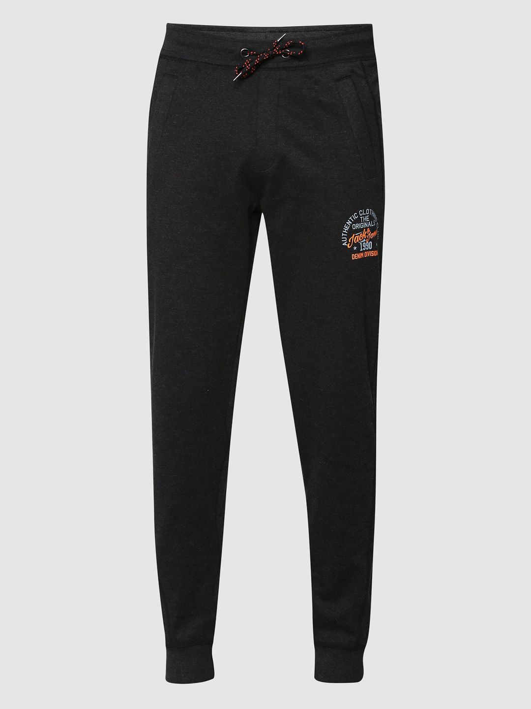 Black Drawstring Trackpants