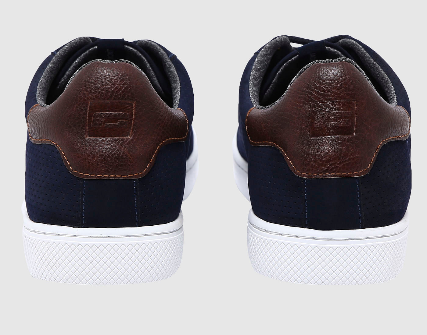 Blue Pu Sneakers