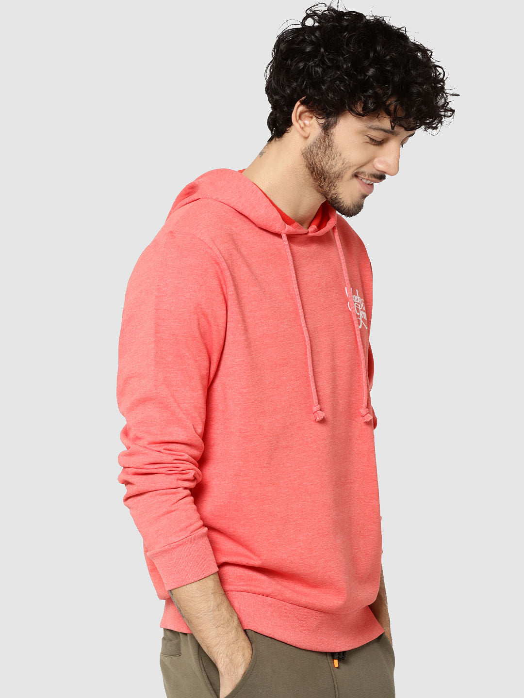 Red Hooded Sweatshirt