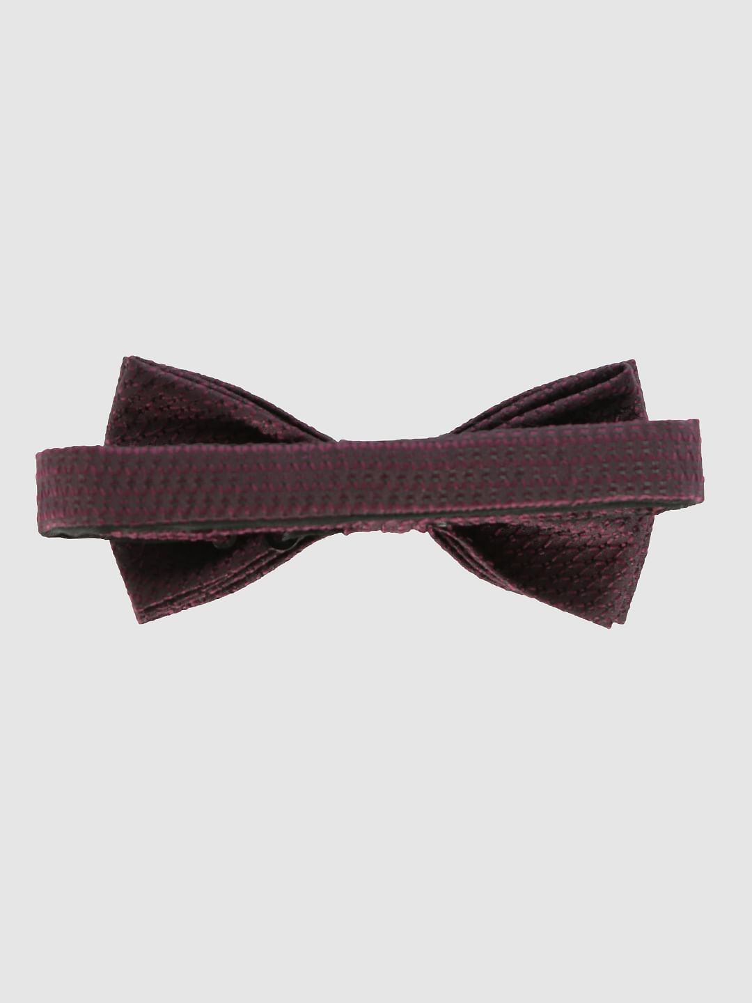 Burgundy Bow Tie