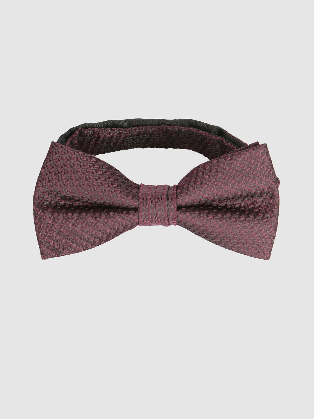 Burgundy Bow Tie