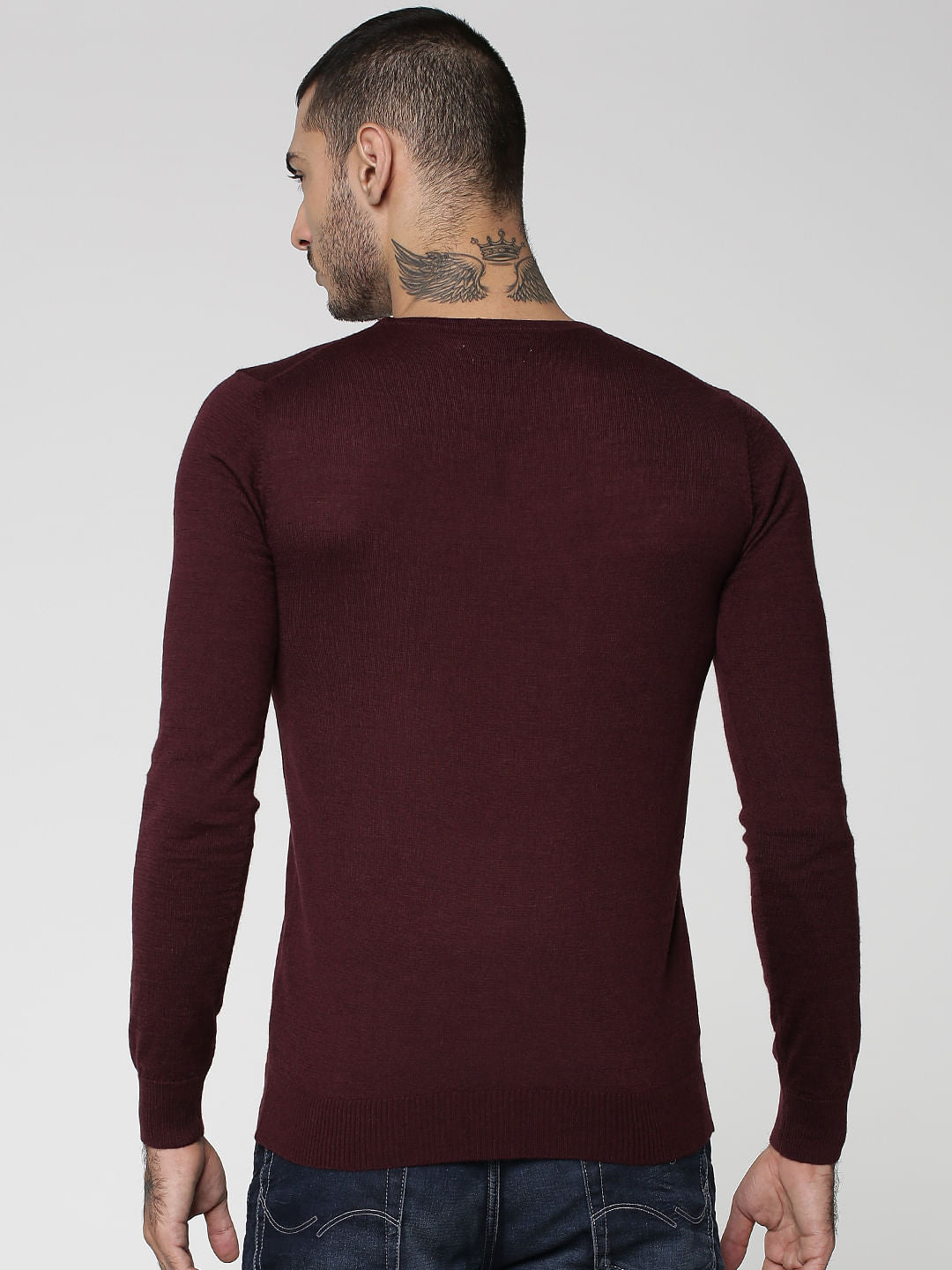 Burgundy Pullover