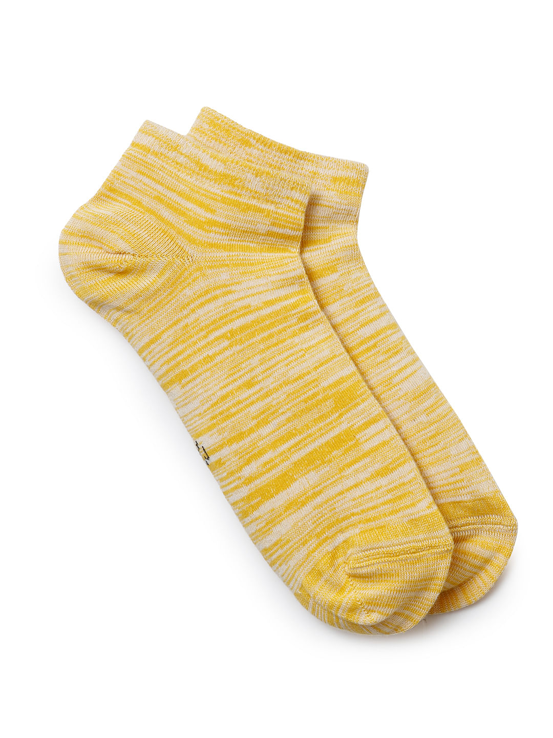 Yellow Ankle Length Socks