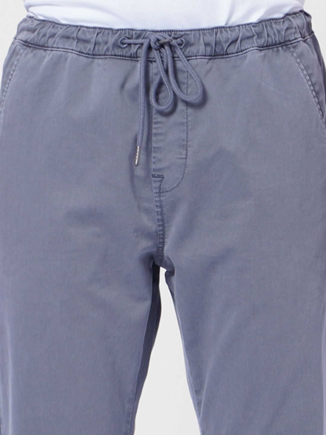 Grey Low Rise Jogger Pant