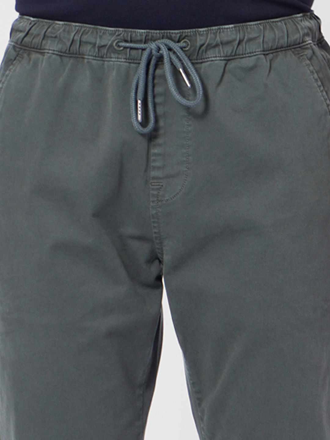 Olive Green Low Rise Jogger Pant
