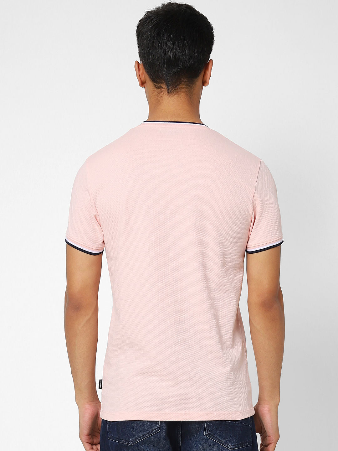 Pink Crew Neck T-shirt