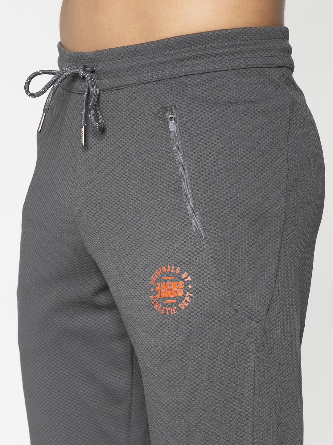 Grey Drawstring Trackpants