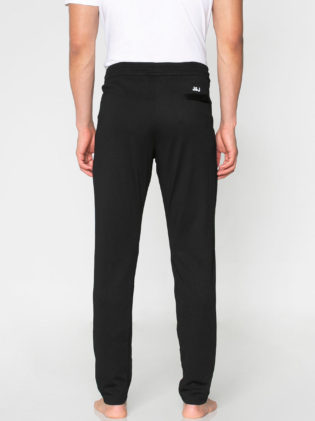 Black Drawstring Trackpants