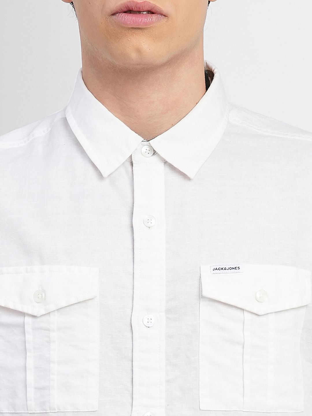 White Full Sleeves Shirt