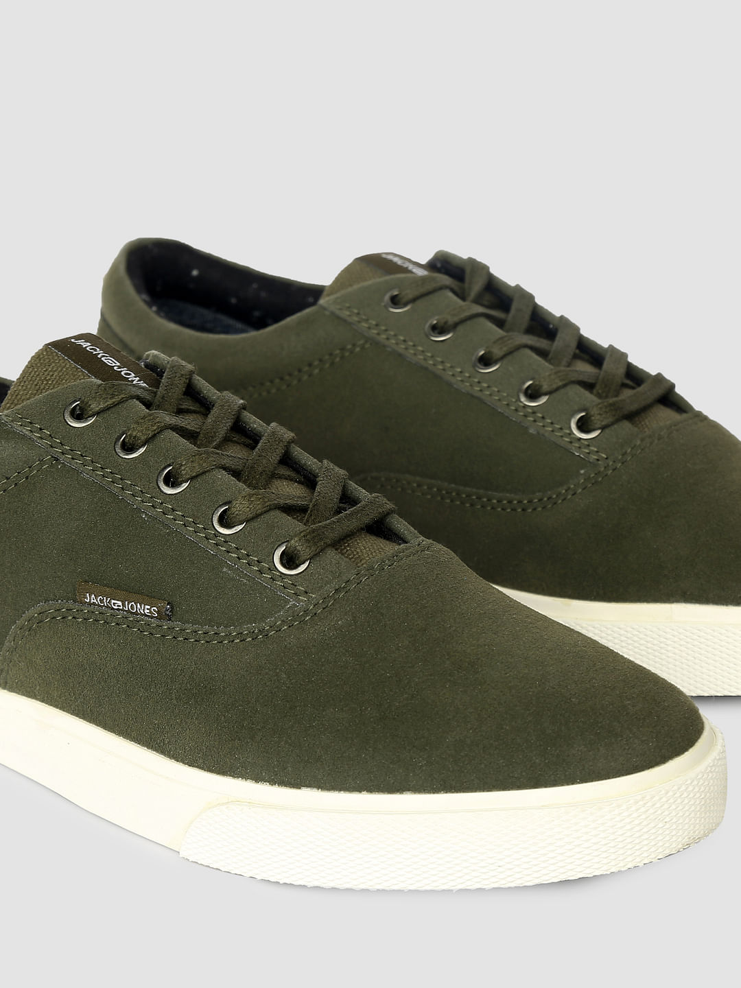 Green Suede Sneakers