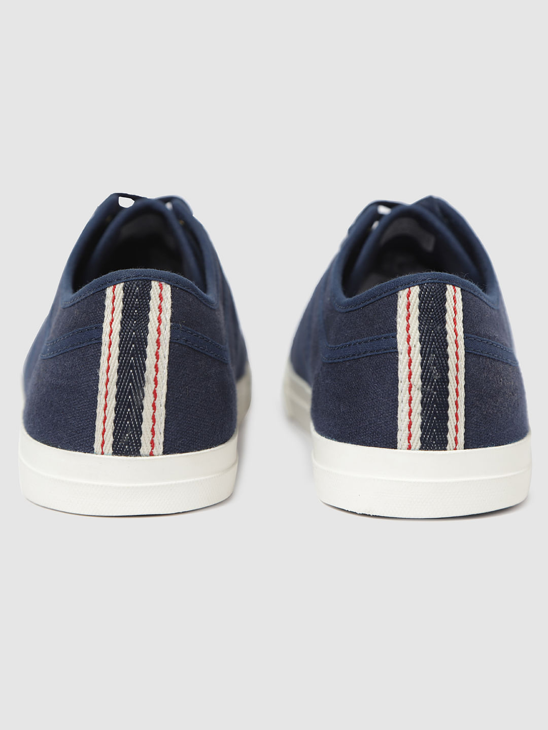Blue Canvas Sneakers