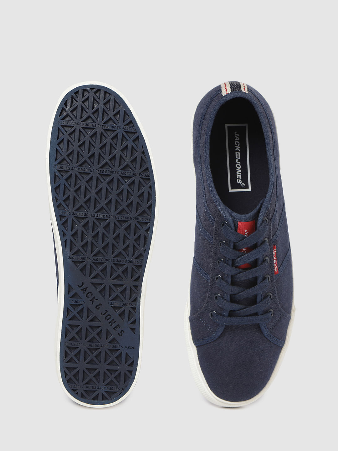 Blue Canvas Sneakers