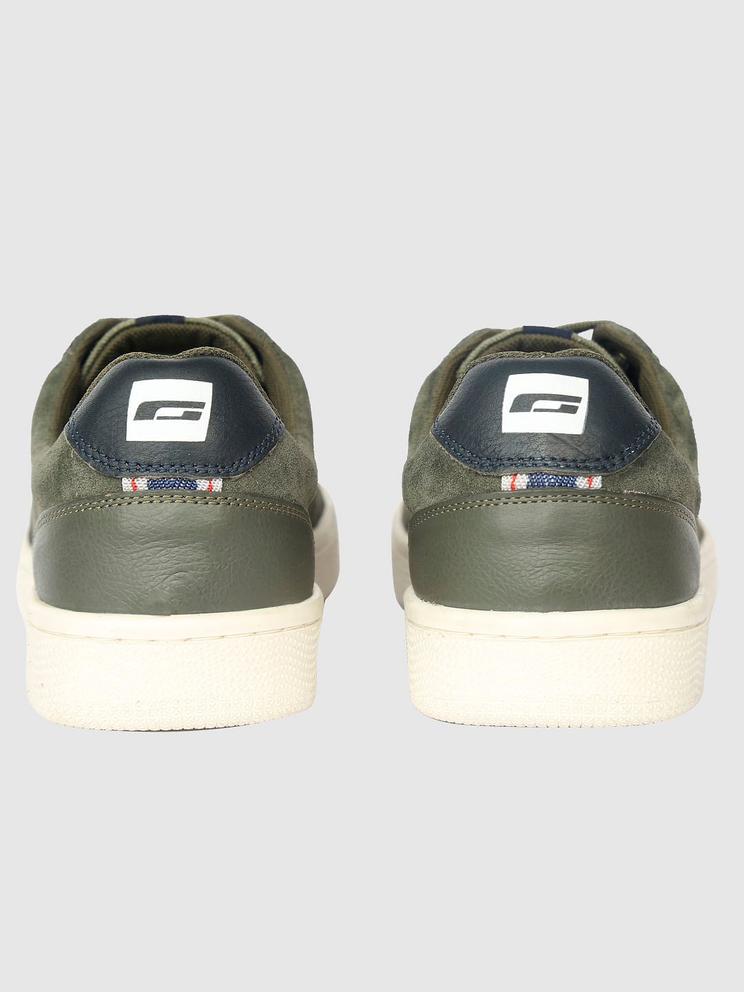 Green Leather Sneakers