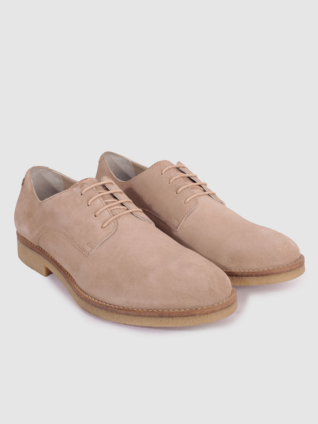 Brown Suede Formal Shoes
