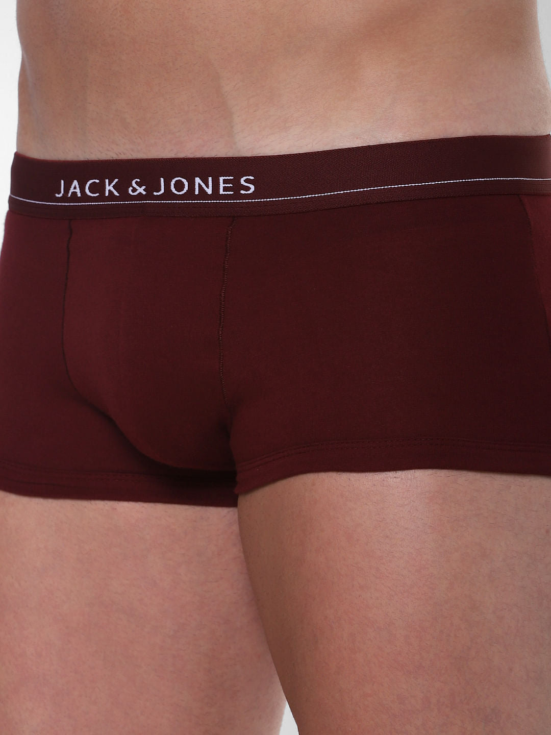 Pack of 2 Brazilian Trunks - Burgundy & Grey