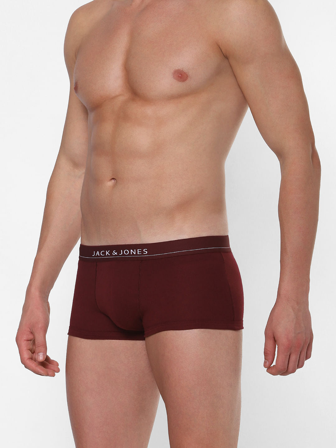 Pack of 2 Brazilian Trunks - Burgundy & Grey
