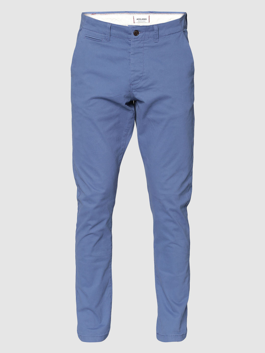 Blue Slim Fit Pants