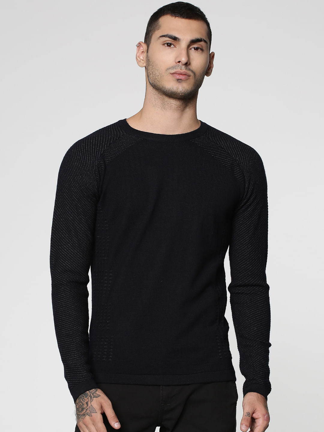Navy Blue Pullover