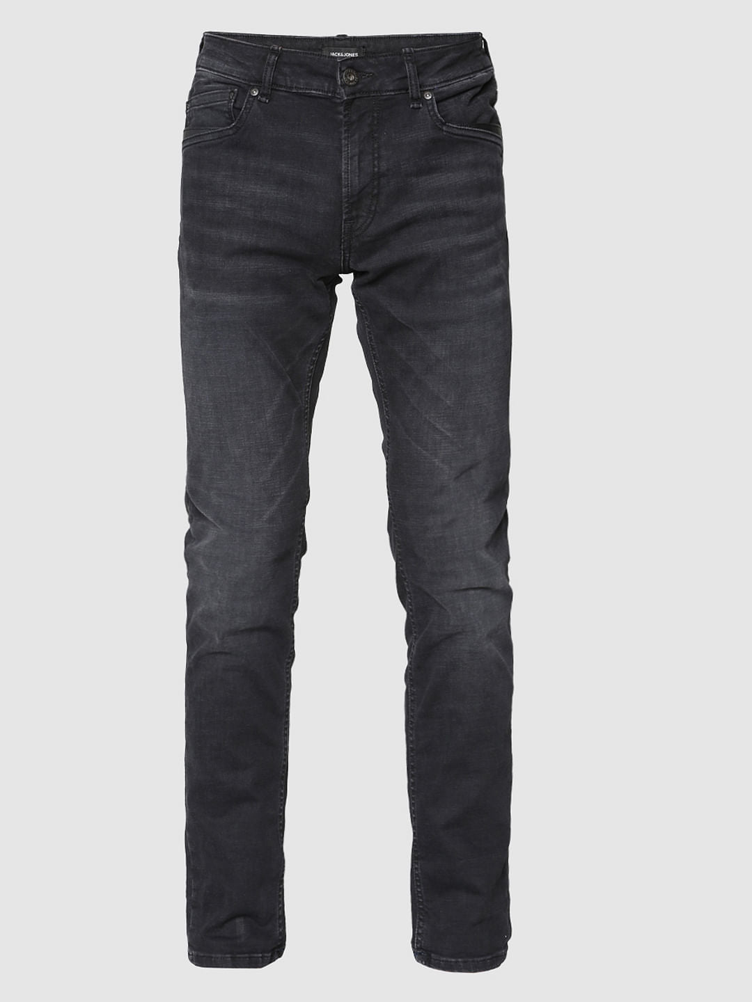 Black Washed Clark Regular Fit Jeans