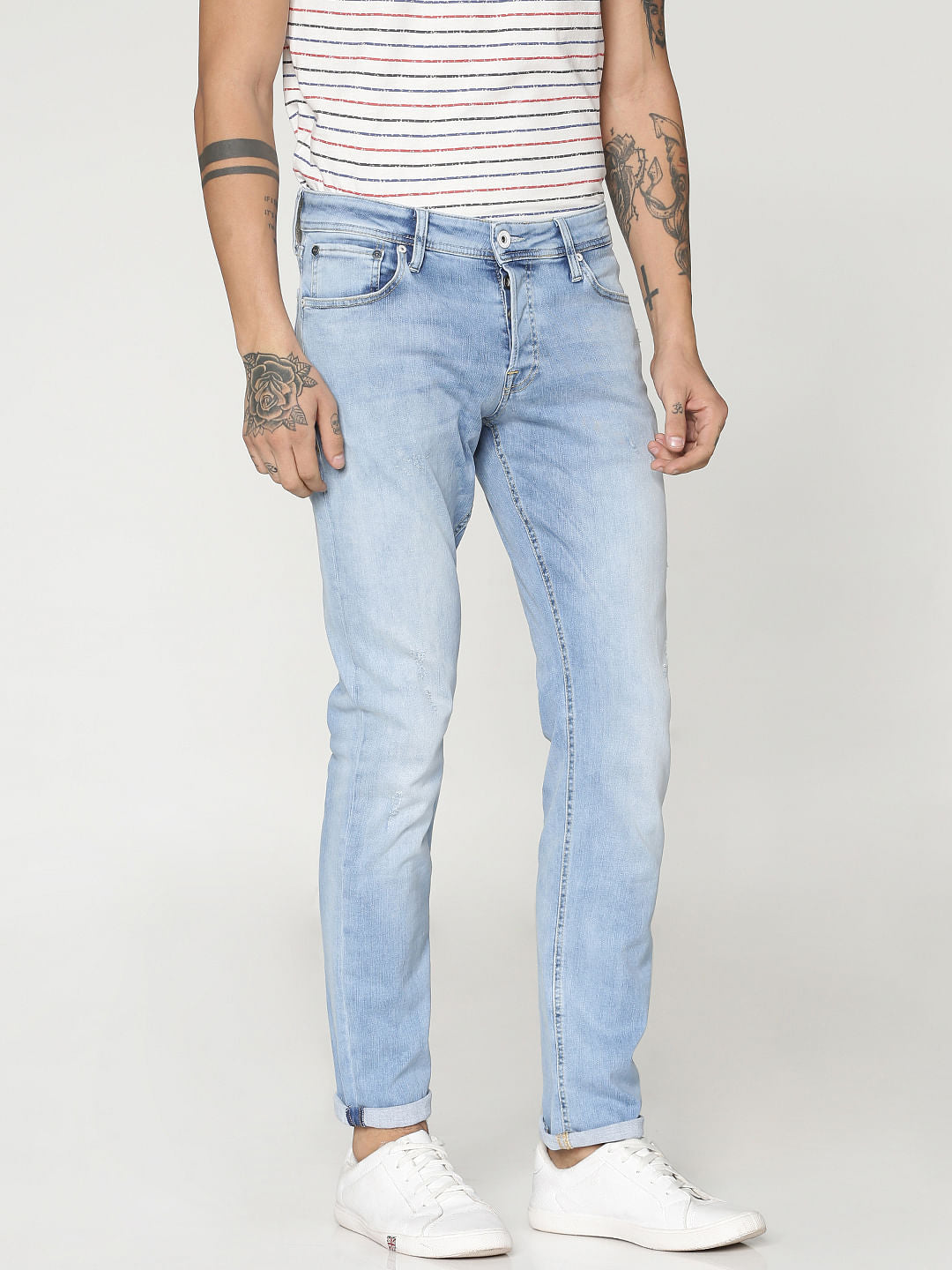 Light Blue Glenn Slim Fit Jeans