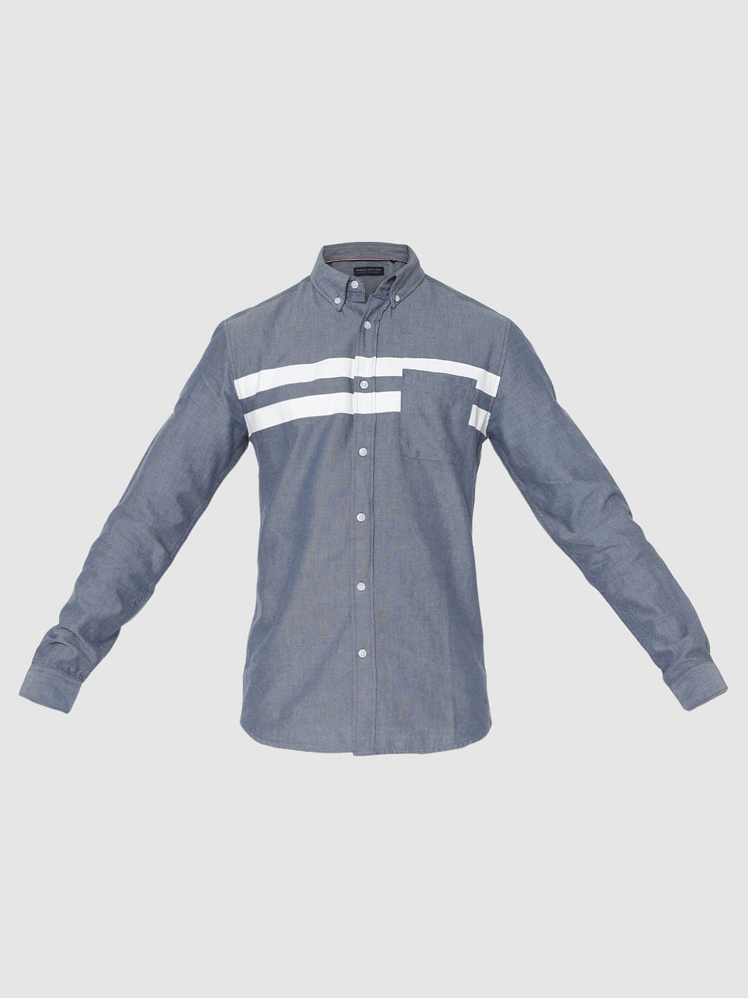 Blue Full Sleeves Denim Shirt