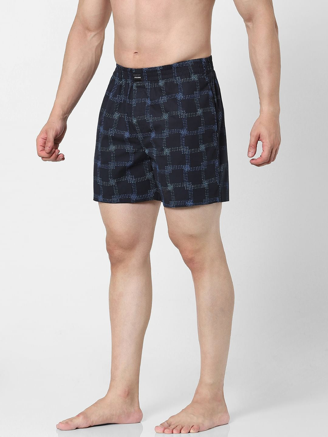 Blue Checks Boxers