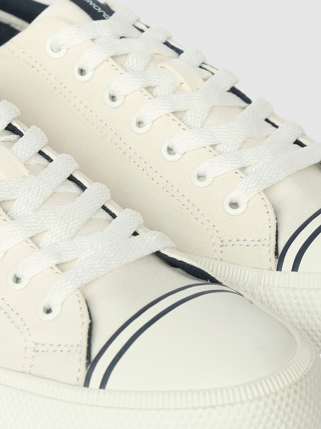 White Canvas Sneakers