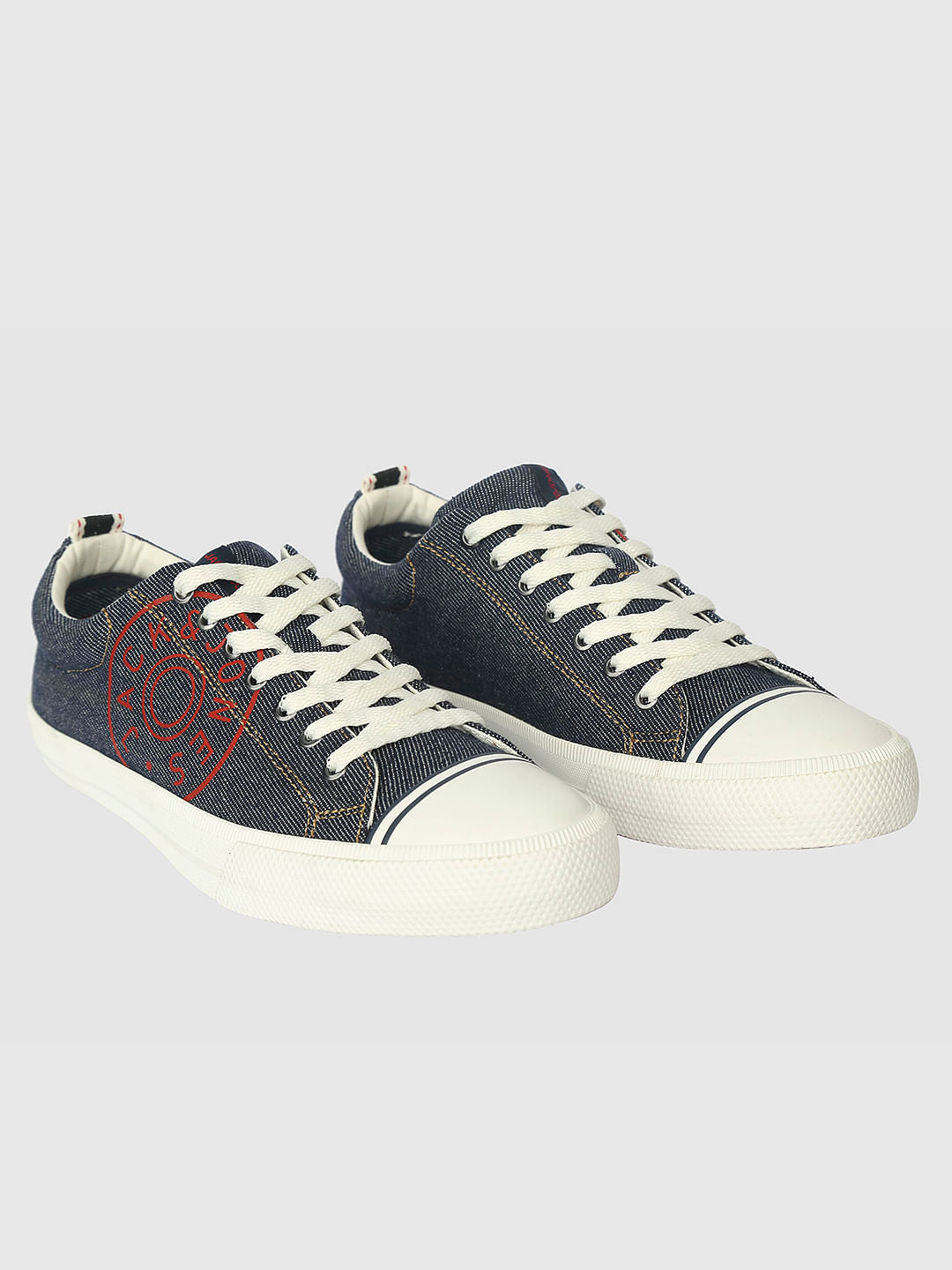 Blue Denim Sneakers