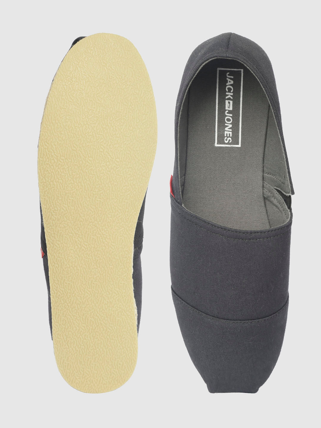 Black Slip On Espadrilles