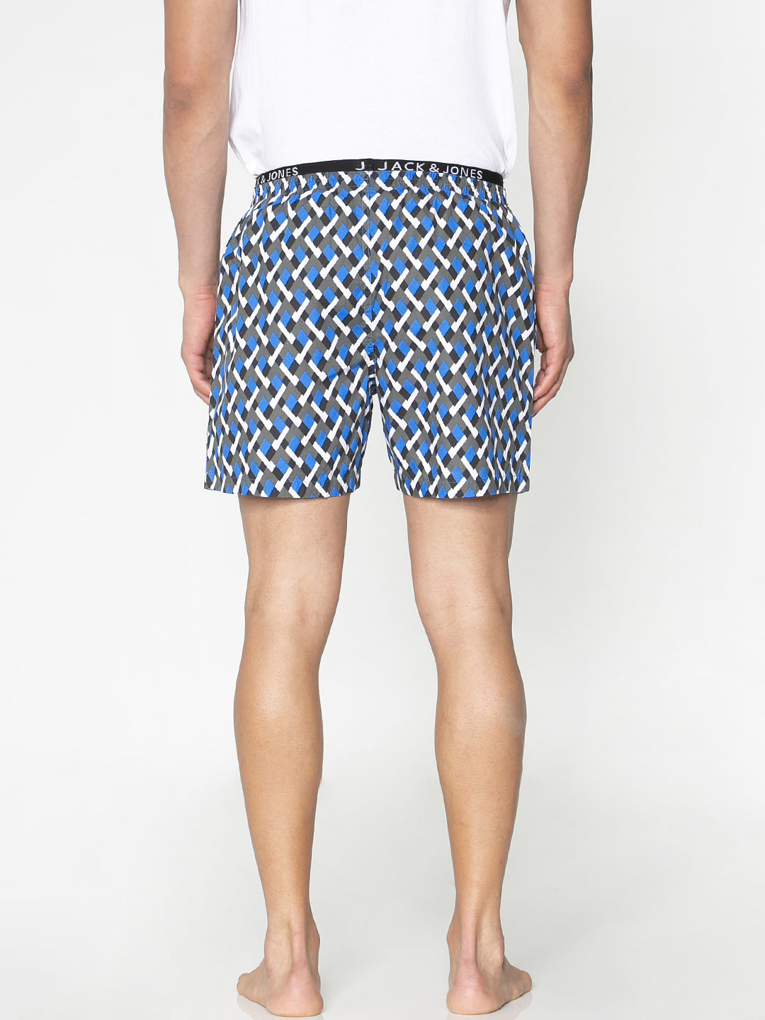 Blue All Over Printed Boxers