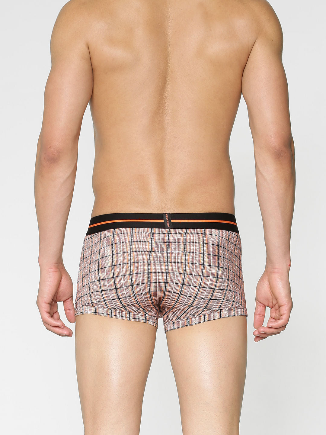 Black Checks Brazilian Trunks