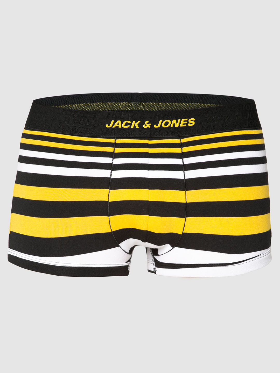 Black Striped Brazilian Trunks