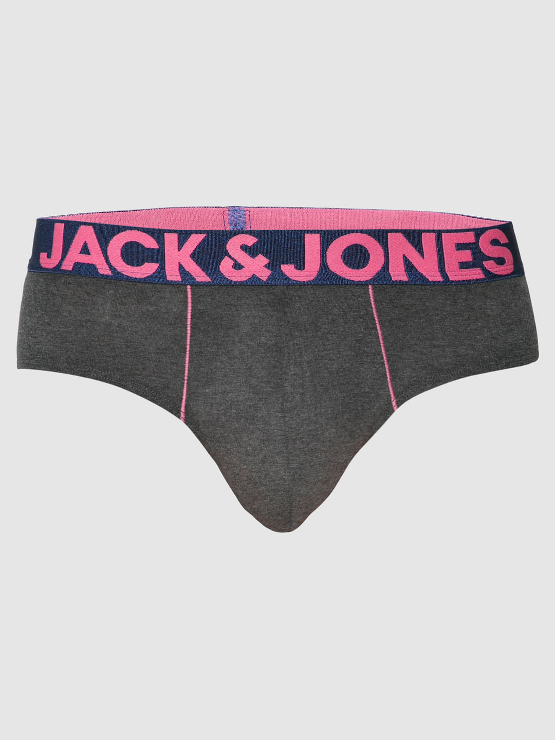 Grey Solid Briefs