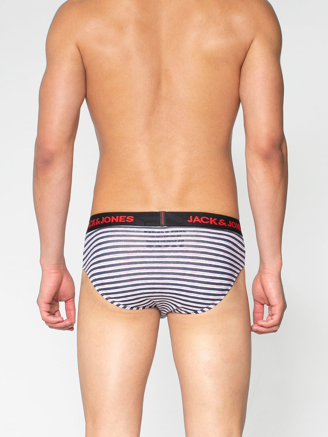 Blue And White Striped Briefs