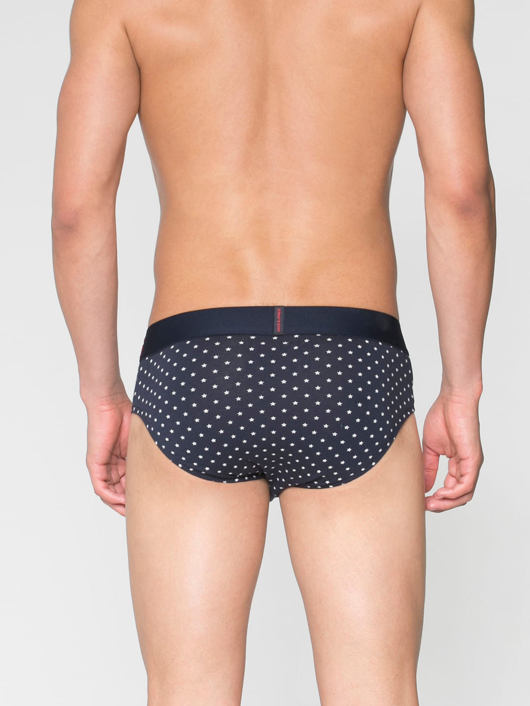 Blue All Over Star Print Briefs
