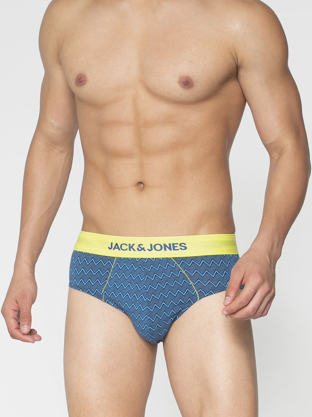 Blue Printed Briefs
