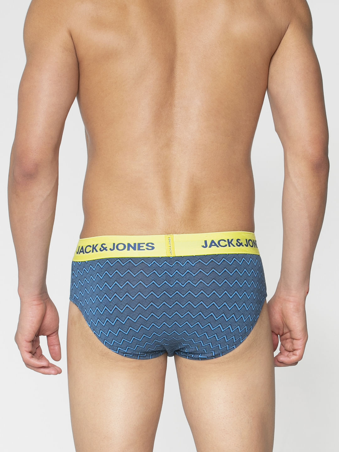 Blue Printed Briefs