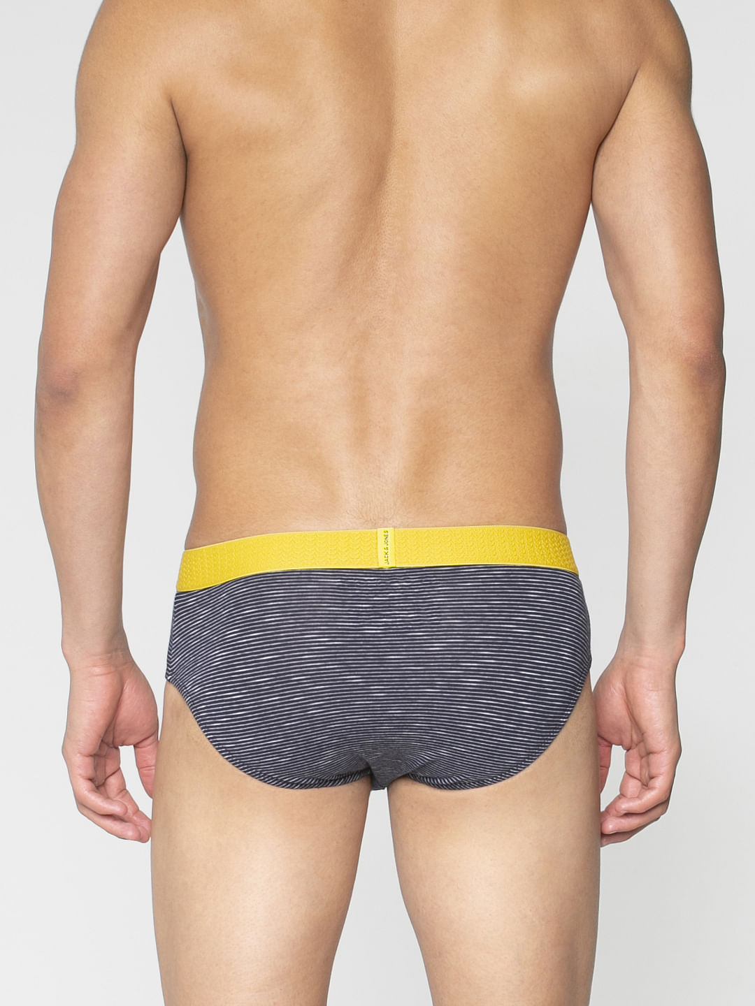 Blue Striped Briefs