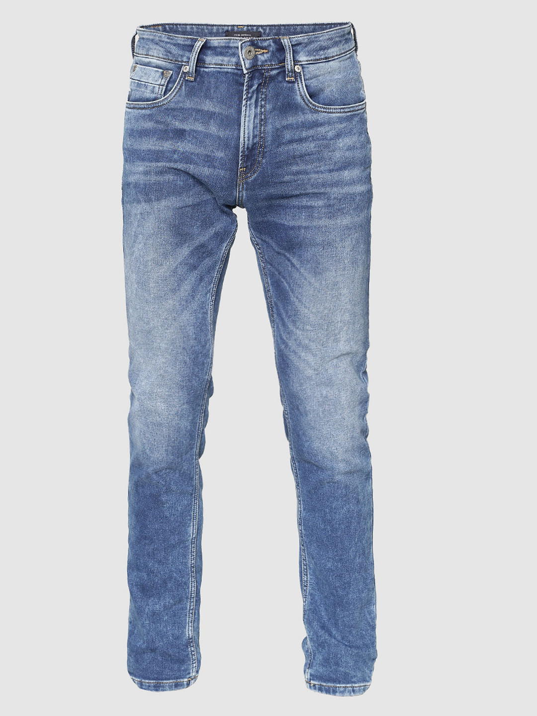 Blue Washed Ben Skinny Fit Jeans